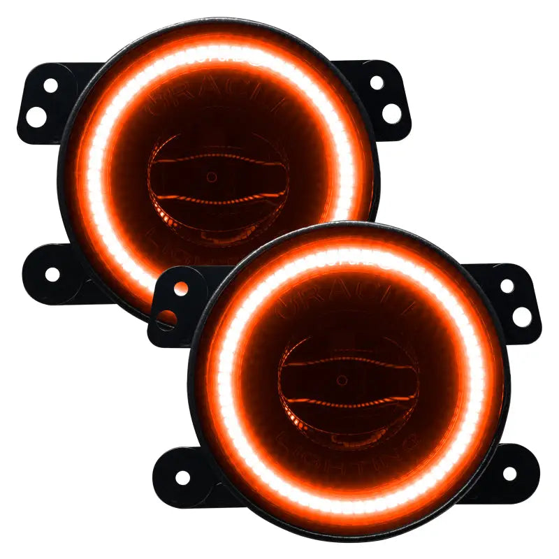 ORACLE Lighting 5846-332 Oracle Jeep Wrangler JK/JL/JT High Performance W LED Fog Lights - ColorSHIFT - Dynamic