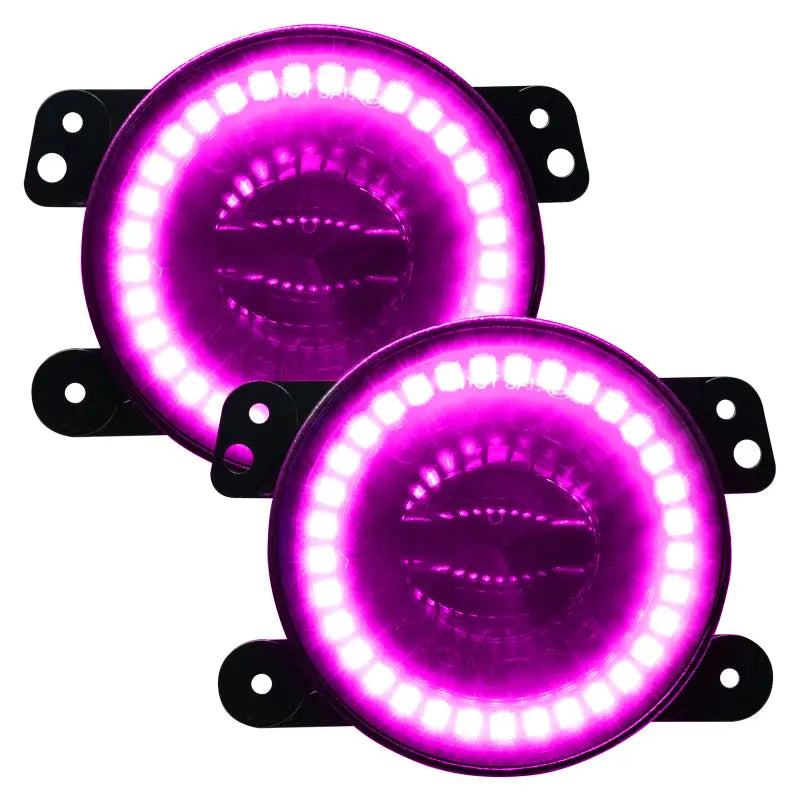 ORACLE Lighting 5846-334 Oracle Jeep Wrangler JK/JL/JT High Performance W LED Fog Lights - ColorSHIFT w/o Controller