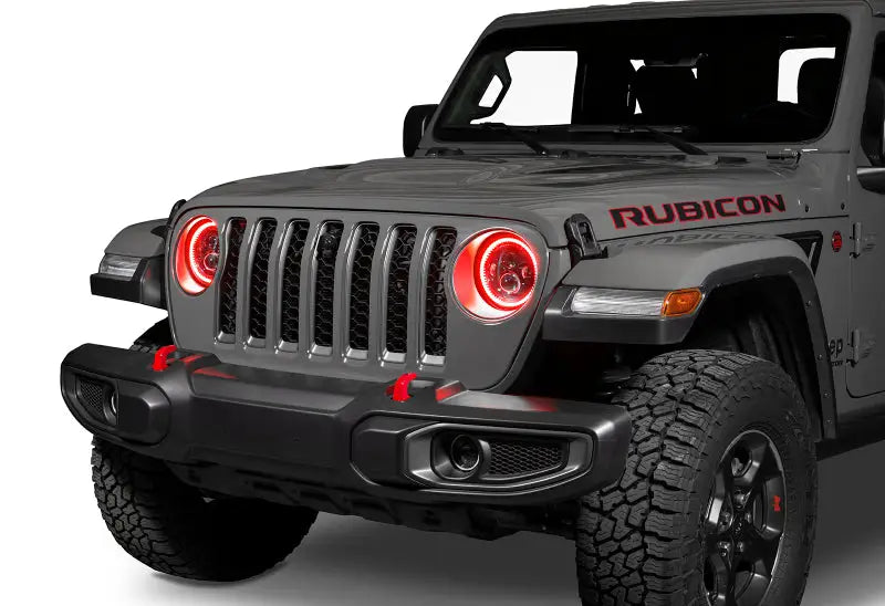Oracle Jeep Wrangler JL/Gladiator JT 7in. High Powered LED Headlights (Pair) - Dynamic - Truck & Automotive