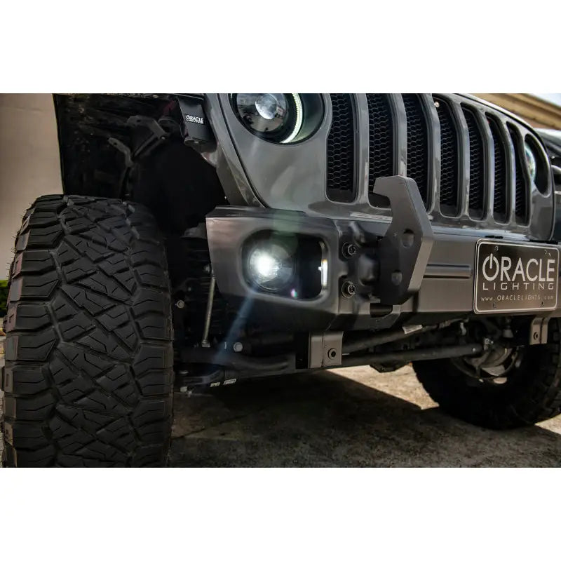 ORACLE Lighting 5847-504 Oracle Jeep Wrangler JL/Gladiator JT Sport High Performance W LED Fog Lights - No Halo