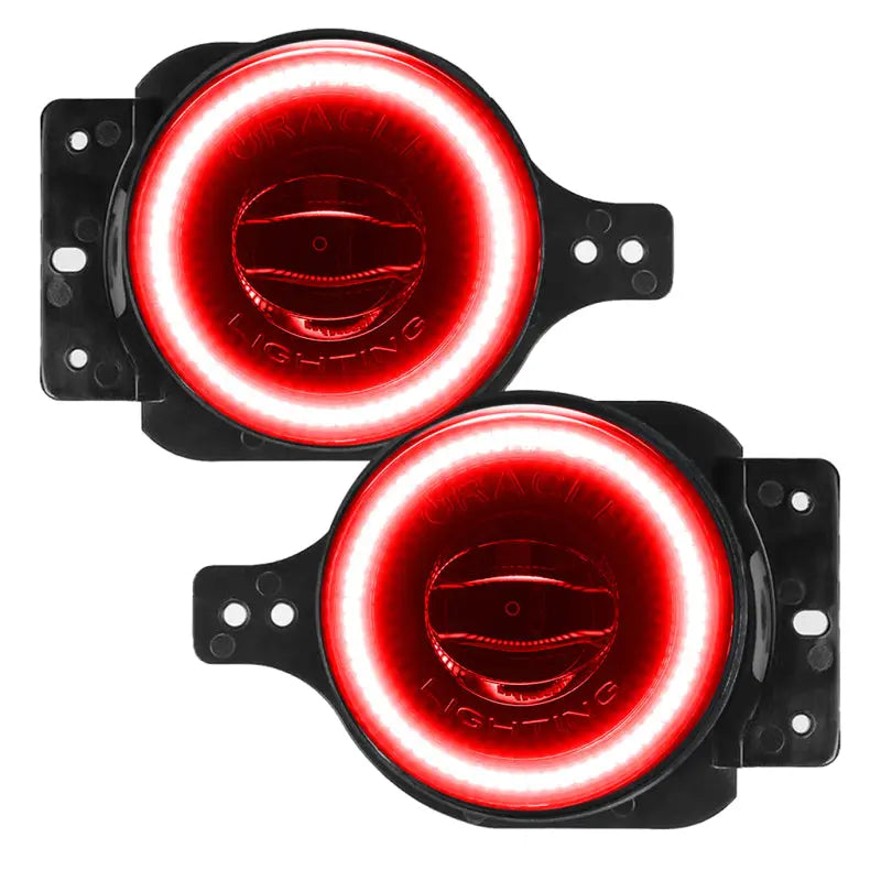 ORACLE Lighting 5847-334 Oracle Jeep Wrangler JL/JT Sport High Performance W LED Fog Lights - ColorSHIFT w/o Controller