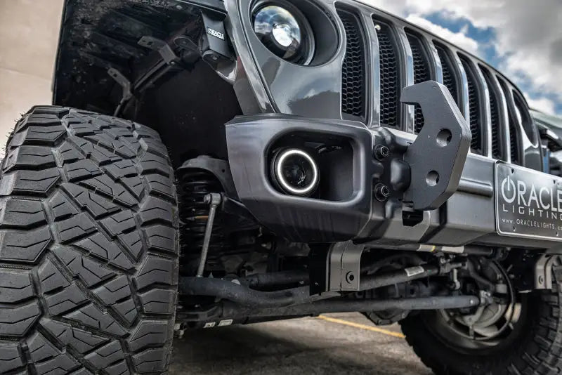 Oracle Jeep Wrangler JL/JT Sport High Performance W LED Fog Lights - ColorSHIFT w/o Controller - Truck & Automotive