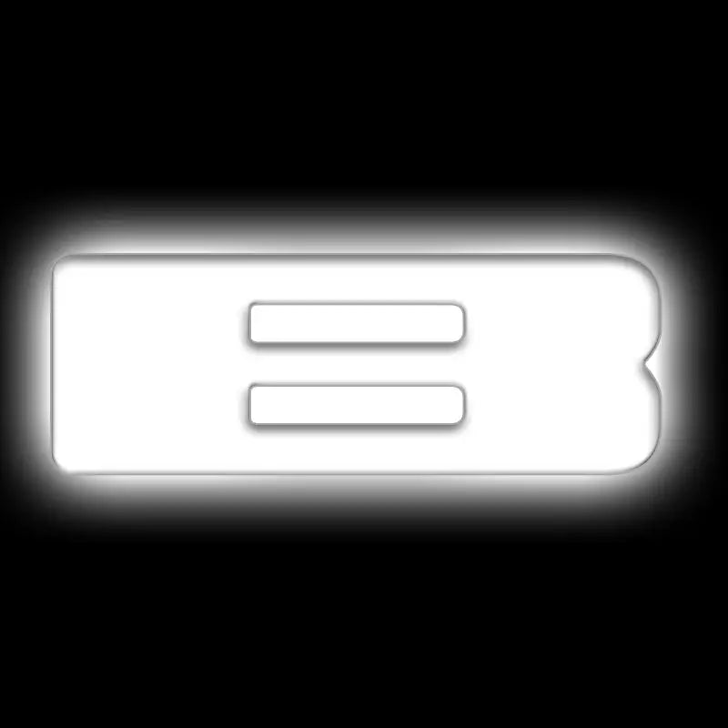 ORACLE LIGHT 3140-B-001 LED LETTER BADGES - MATTE WHITE- B