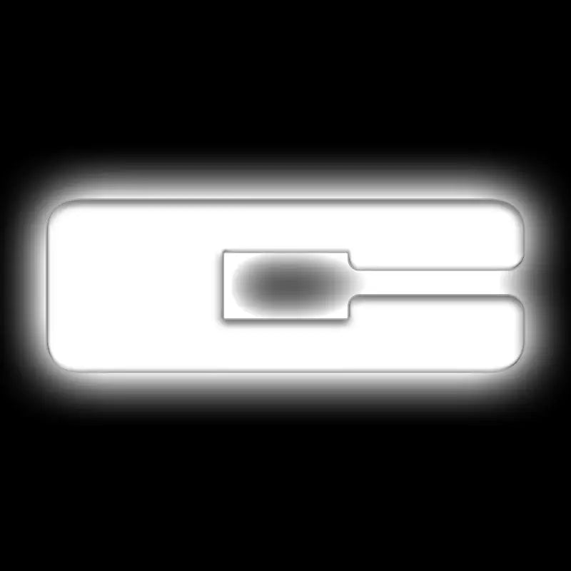 ORACLE LIGHT 3140-C-001 LED LETTER BADGES - MATTE WHITE- C