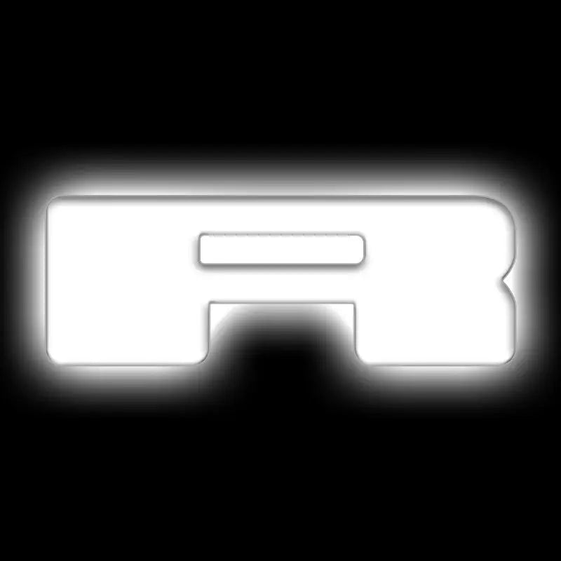 ORACLE LIGHT 3140-R-001 LED LETTER BADGES - MATTE WHITE- R