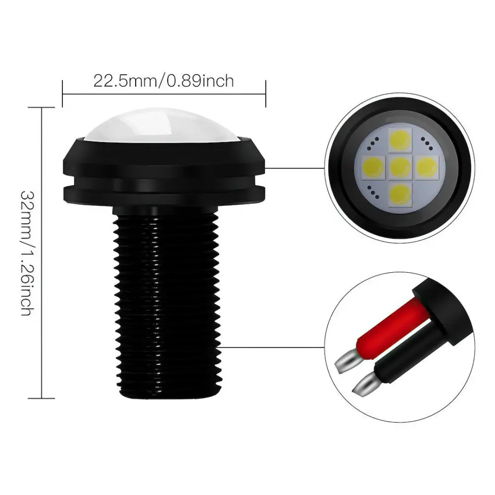 Oracle Light Durable Solid-State C.O.B. Design Underbody Light Kit 5410-001 - 3W Universal Cree Led Billet