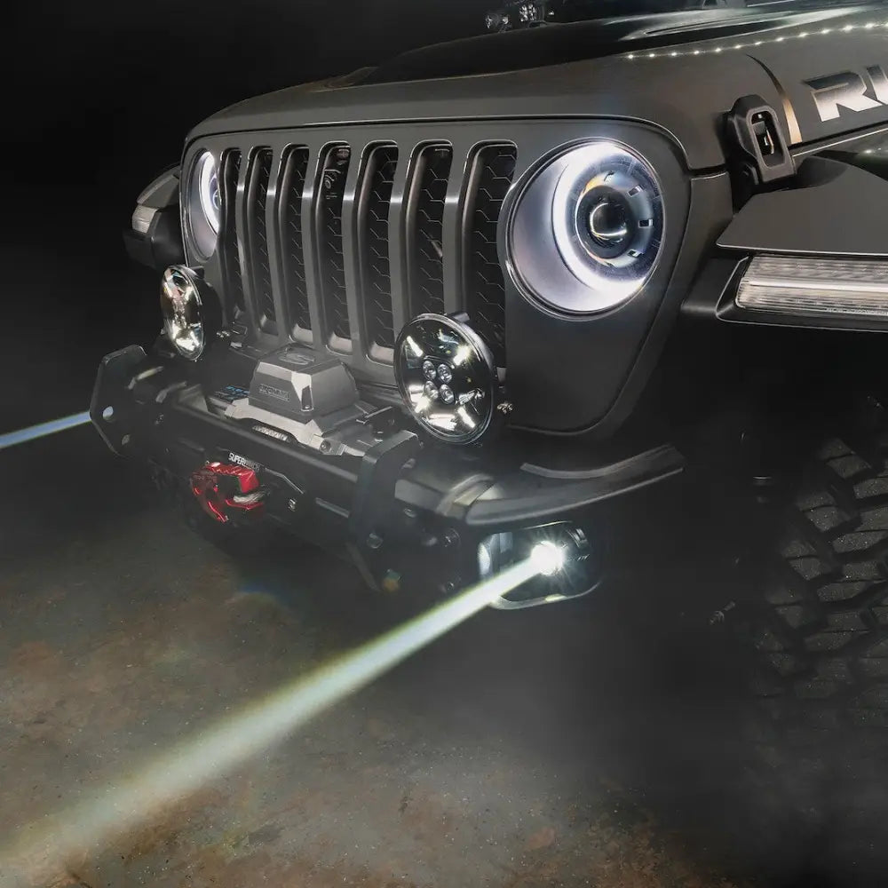 Oracle Light Mounts Easily Using Factory Hardware Driving/ Fog Light 5930-001 - Offroad Laser Foglight JK Gladiatr
