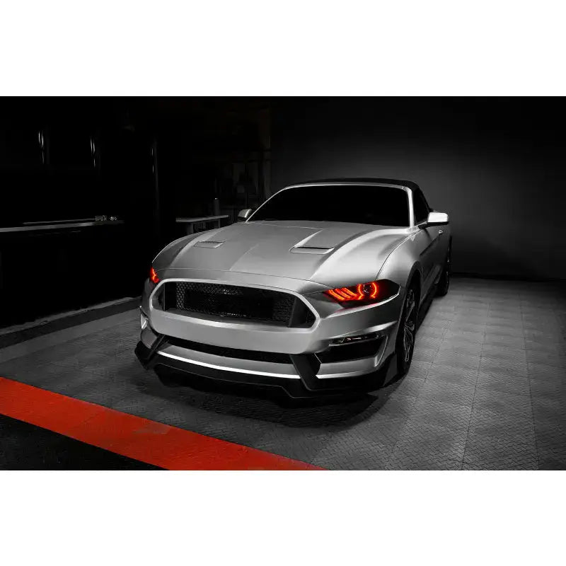 Oracle Lighting 18-23 Ford Mustang Dynamic ColorSHIFT LED Headlights - Black Series - Truck & Automotive