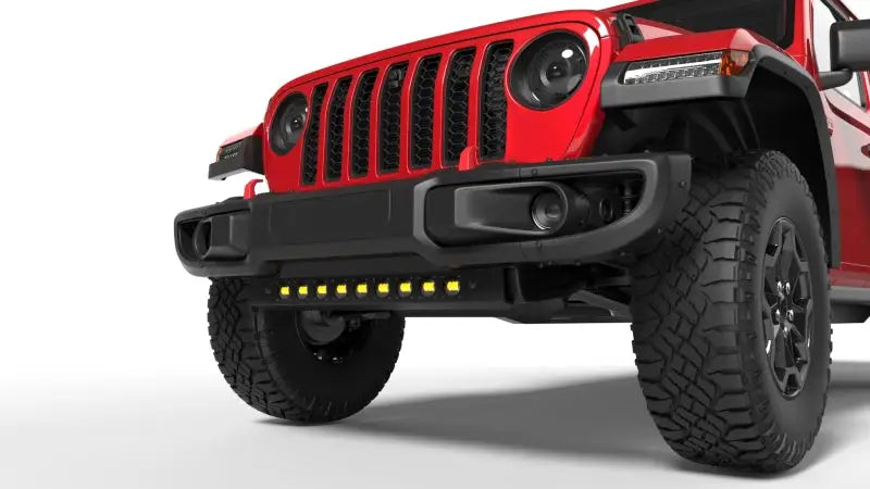ORACLE Lighting 2019 + Jeep Wrangler JL / Gladiator JT Skid Plate w/ Integrated LED Emitters - Yellow - Truck &