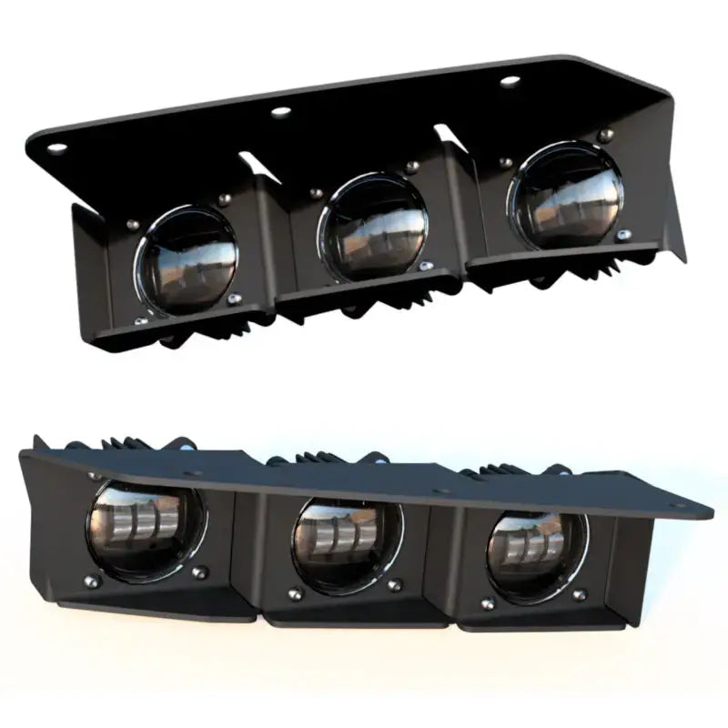 Triple LED light bar from ORACLE Lighting Ford Bronco fog light kit for steel bumper
