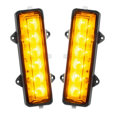 Oracle Lighting 21-23 Ford Bronco Dual Function Reverse LED Modules Flush Tail Light - Amber/White - Truck & Automotive