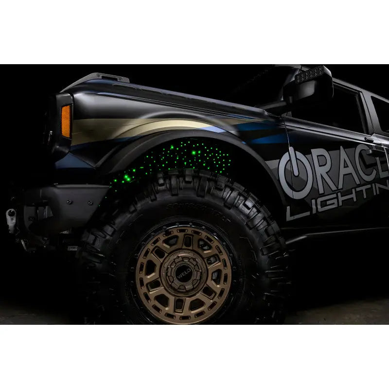 ORACLE Lighting 5898-333 Oracle Lighting Fiber Optic Wheel Liner ColorSHIFT RGBW Kit-40W LED/600 Fibers