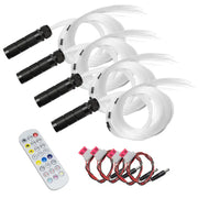 ORACLE Lighting 5898-333 Oracle Lighting Fiber Optic Wheel Liner ColorSHIFT RGBW Kit-40W LED/600 Fibers