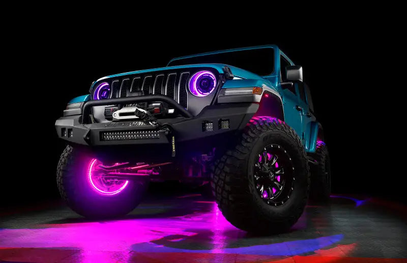 ORACLE Lighting LED Illuminated Wheel Rings - ColorSHIFT RGB + W - Truck & Automotive