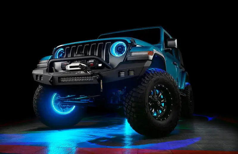 ORACLE Lighting LED Illuminated Wheel Rings - ColorSHIFT RGB + W - Truck & Automotive