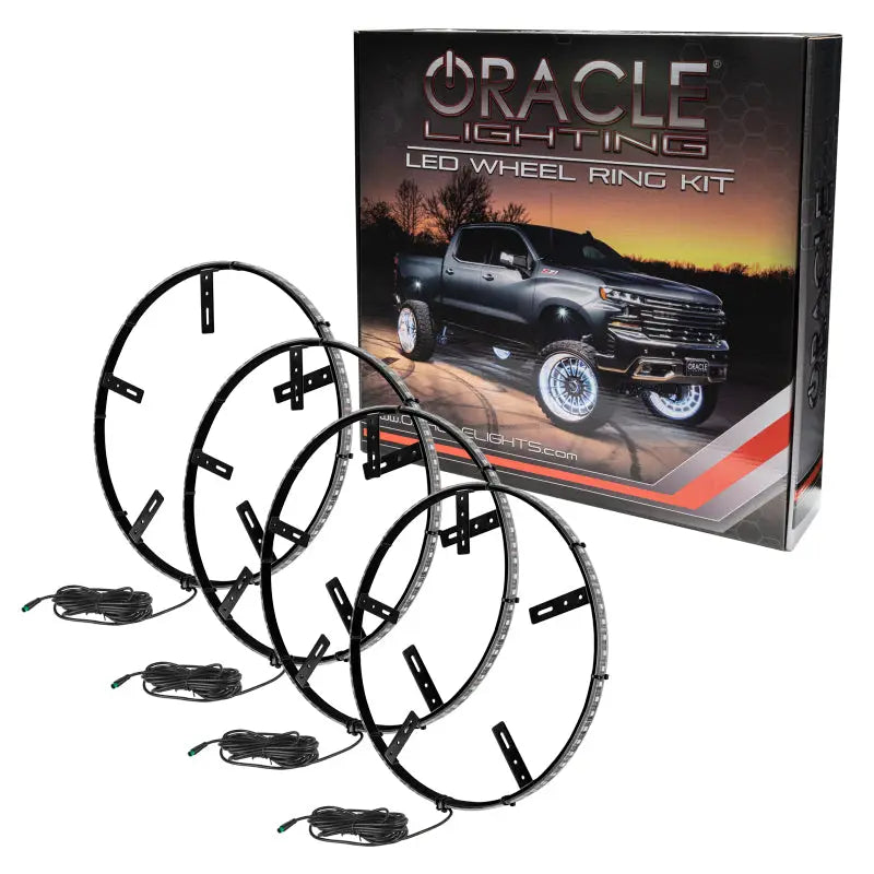 ORACLE Lighting 4215-339 ORACLE Lighting LED Illuminated Wheel Rings - ColorSHIFT RGB+W