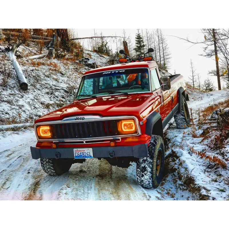 ORACLE Lighting 6908-333 Oracle Pre-Installed Lights 7x6 IN. Sealed Beam - ColorSHIFT Halo