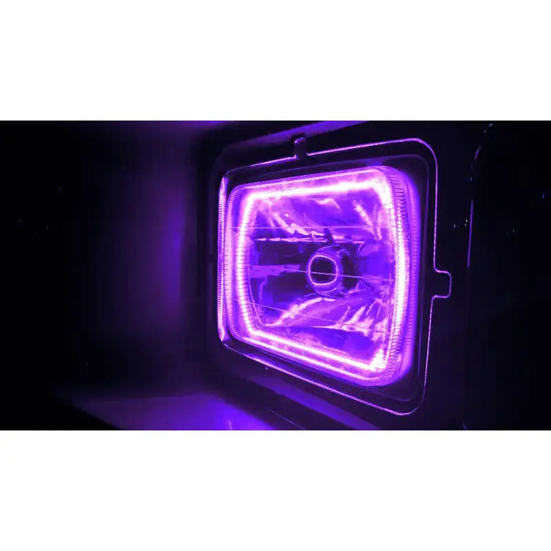 Oracle Pre-Installed Lights 7x6 IN. Sealed Beam - ColorSHIFT Halo - Truck & Automotive
