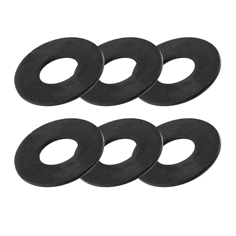 Six black metal washers for Oracle Pre-Runner Style LED Grille Kit for Jeep Gladiator JT