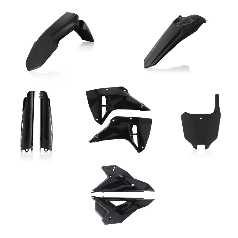 Plastic Kit Full Hon Black - ACERBIS