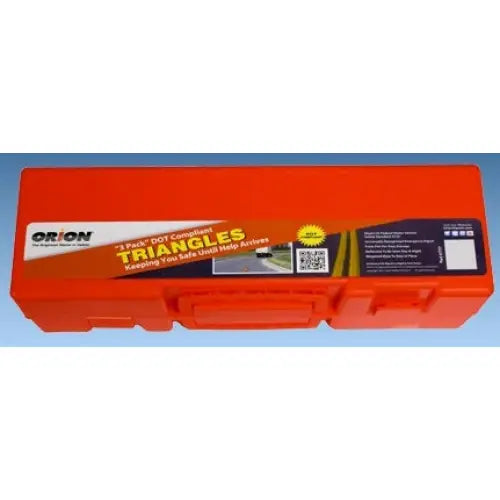 Orion Folds Flat For Easy Storage Emergency Reflector Kit 461 - Pack Dot Compliant Reflective