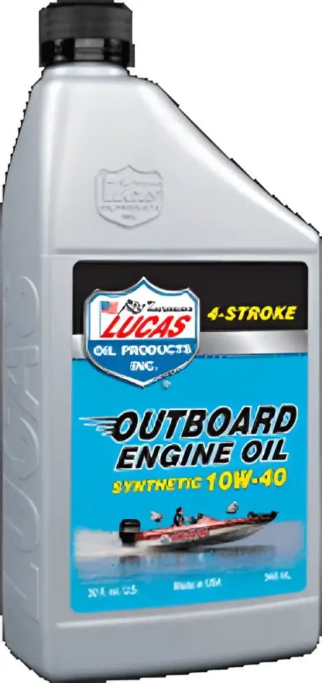 Outboard Engine Oil Synthetic 10w 40 1qt 