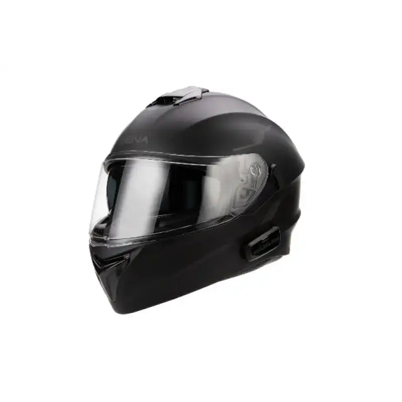 Outforce Full Face Helmet Bluetooth Matte Black Lg