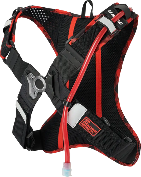 Outlander 2l Hydration Pack Flannel Red/Black - USWE