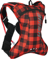 Outlander 2l Hydration Pack Flannel Red/Black - USWE