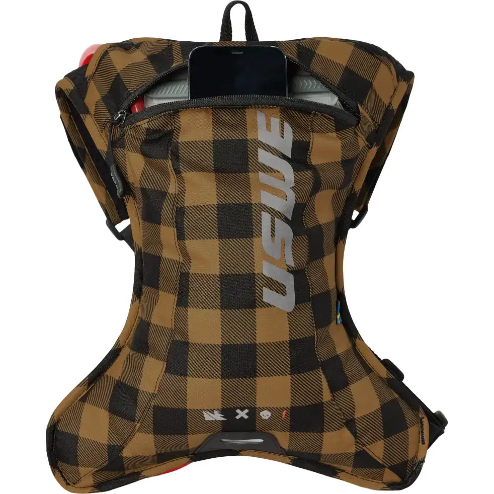 Outlander 2l Hydration Pack Flannel Bronze/Black - USWE