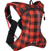 Outlander 2l Hydration Pack Flannel Red/Black - USWE
