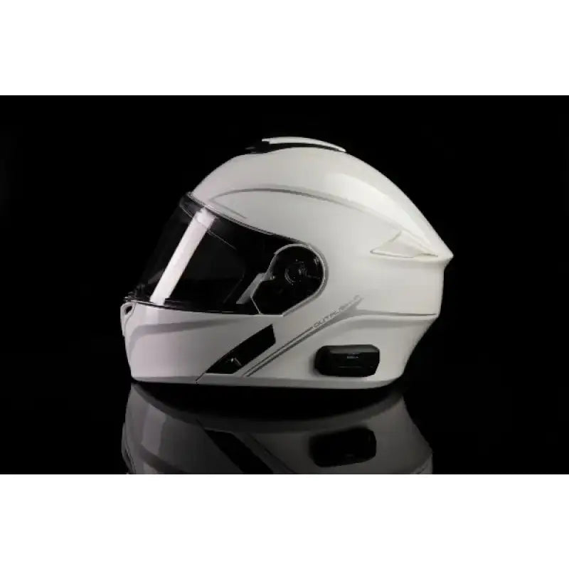 OUTRUSHR-GW00M3 Outrush R Flip Up Helmet Glossy White Md
