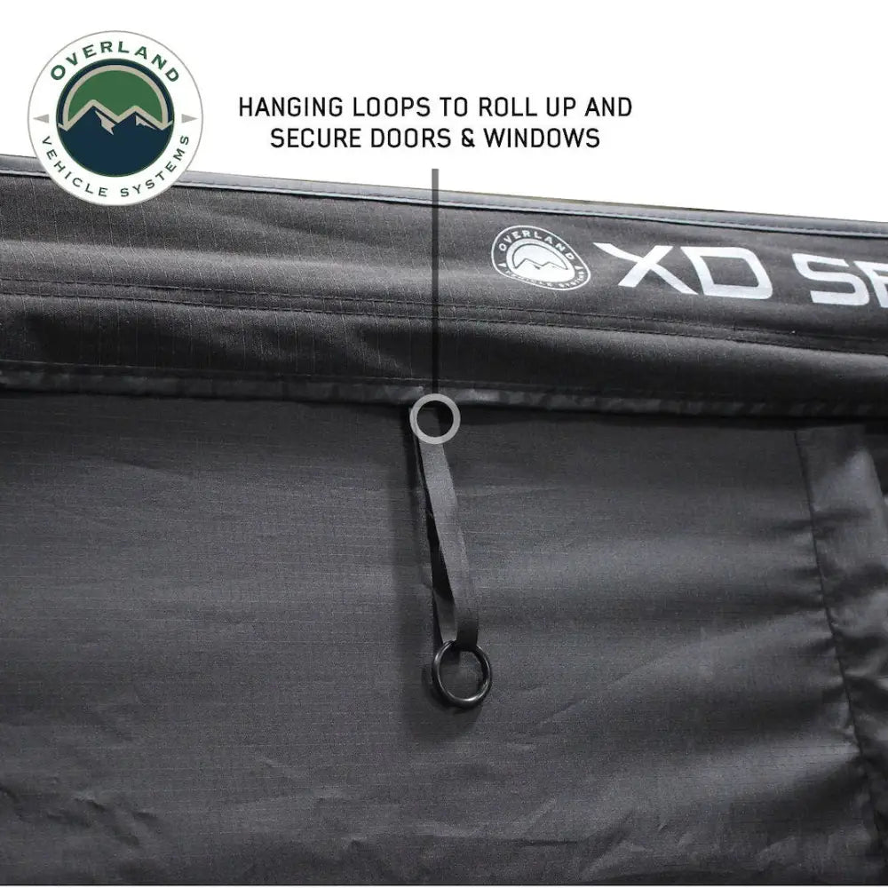 Overland VCL Quick Deploying Free Standing Shade Awning - Roof Rack Kit Component 19690023 - XD Nomadic 270 Wall BL