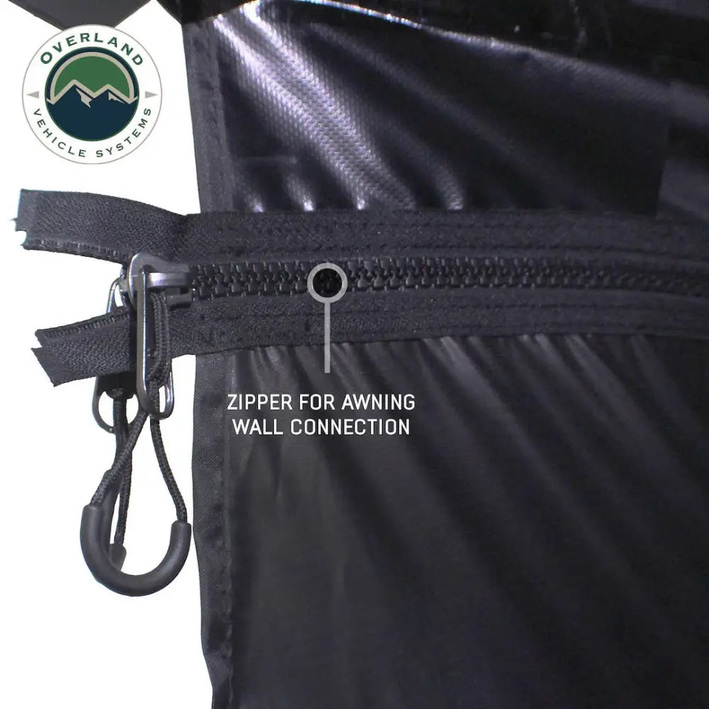 Overland VCL Quick Deploying Free Standing Shade Awning - Roof Rack Kit Component 19690024 - XD Nomadic 270 Wall BL
