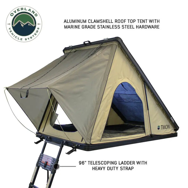 Overland VCL Simple Installation Tent 18119935 - LD Tmon Clamshell Aluminum Roof