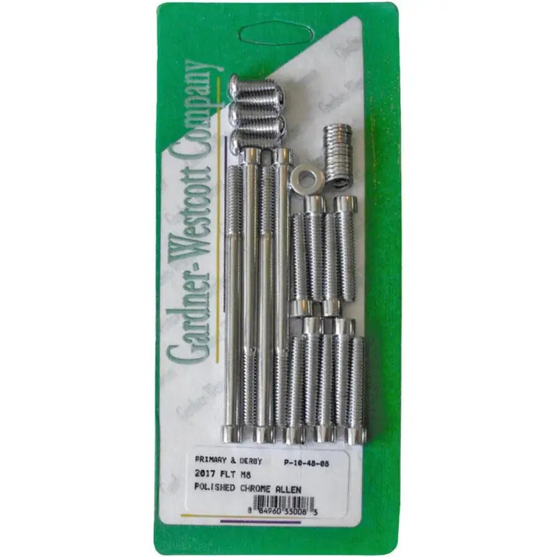 Gardnerwestcott Voltage Reg Mounting Hardware P-48-07, Polished Chrome, Engine/Trans Kit, Show Chrome, Flt M8, Premium Quality.