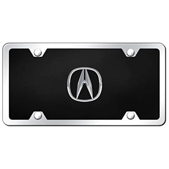 Auto Gold Acura Acrylc Kit license plate frame with Acura logo for your car’s style