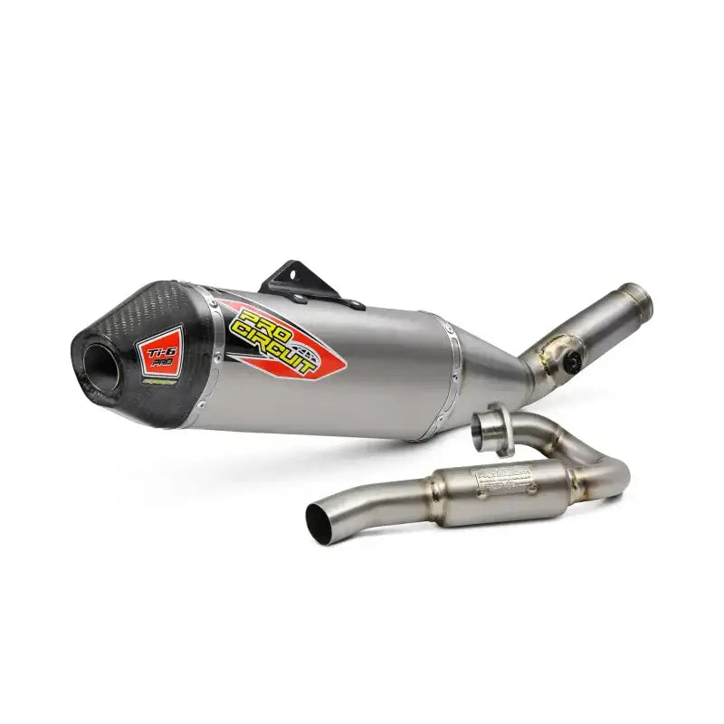 PRO CIRCUIT P/C Ti 6 Pro Exhaust W/Carbon Cap for Powersports