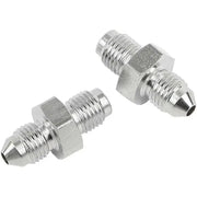 P10324-03CH-2 Jic To  3 Tube Adapter Pair 3/8 24 Male Chrome 3/8"