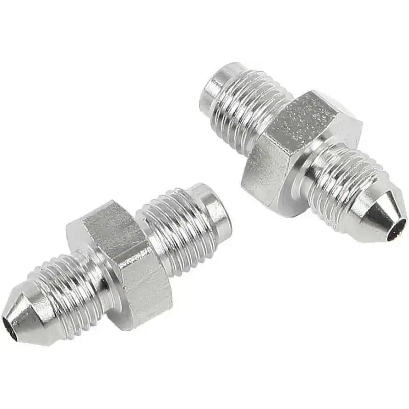P10324-03CH-2 Jic To  3 Tube Adapter Pair 3/8 24 Male Chrome 3/8"