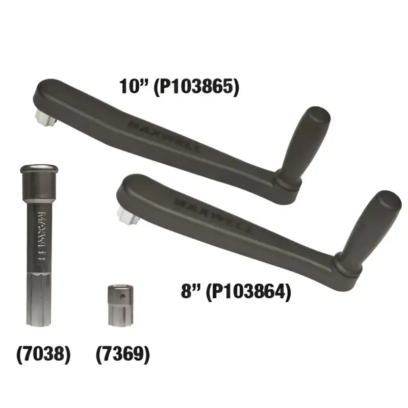 P103864 Maxwell Handle - Bi-Square 8 Inch - Windlass Chain Wheel