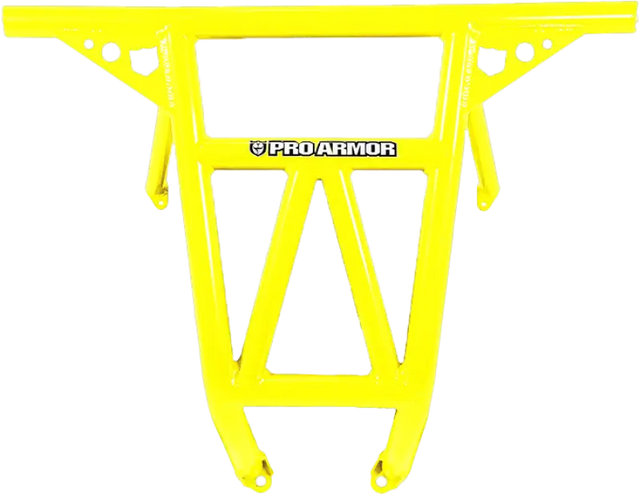 P141047LSQ-630 Pro Armor Race Rear Bumper Lime Squeeze Pol - RV and Auto Parts