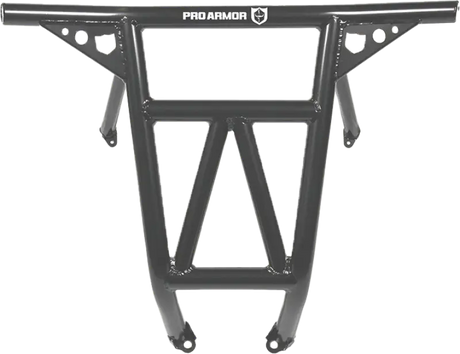 P141047SLR Pro Armor Race Rear Bumper Solar Black Pol - RV and Auto Parts