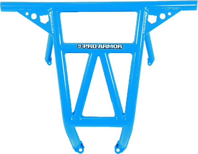 P141047VB-689 Pro Armor Race Rear Bumper Voodoo Blue Pol - RV and Auto Parts