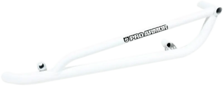 P141220MWP Pro Armor Tube Rock Sliders Matte White Pearl Pol - RV and Auto Parts
