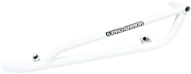 P141220MWP Pro Armor Tube Rock Sliders Matte White Pearl Pol - RV and Auto Parts