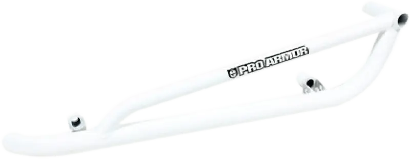 P141220MWP Pro Armor Tube Rock Sliders Matte White Pearl Pol - RV and Auto Parts