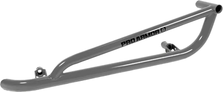 P141220TM Pro Armor Tube Rock Sliders Titanium Metallic Pol - RV and Auto Parts