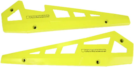 P141221LSQ-630 Pro Armor Rock Sliders Lime Squeeze Pol - RV and Auto Parts