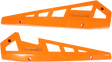 P141221OR-446 Pro Armor Rock Sliders Orange Pol - RV and Auto Parts